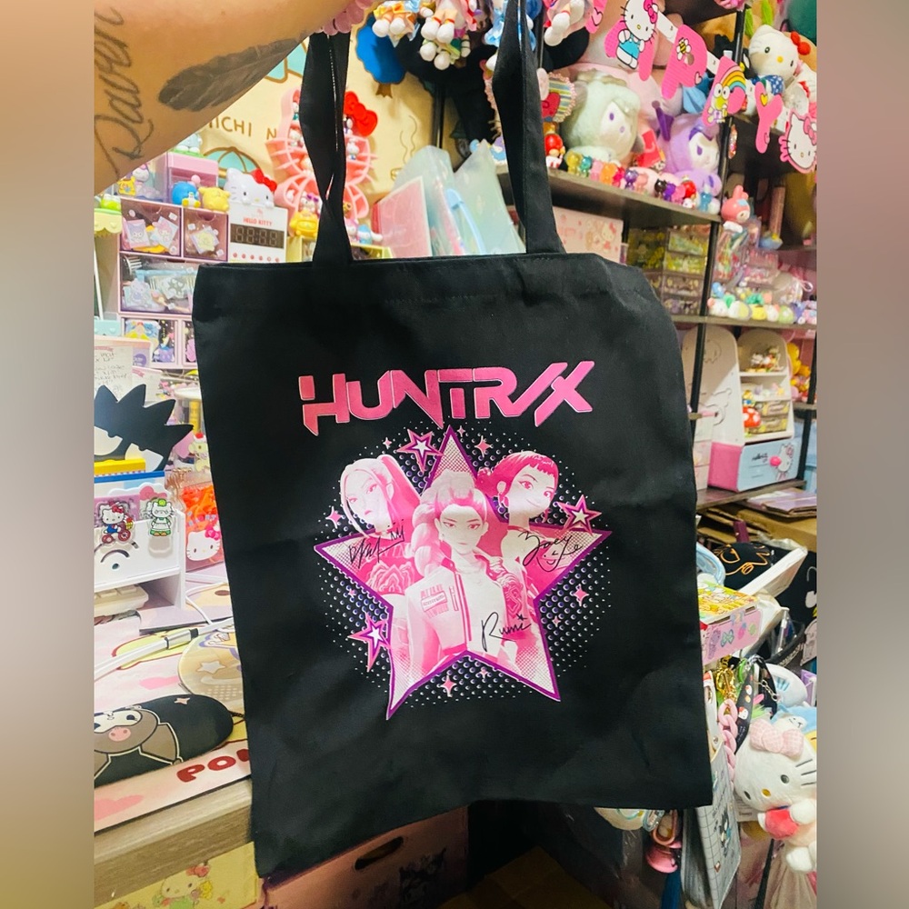 Huntrix tote bag